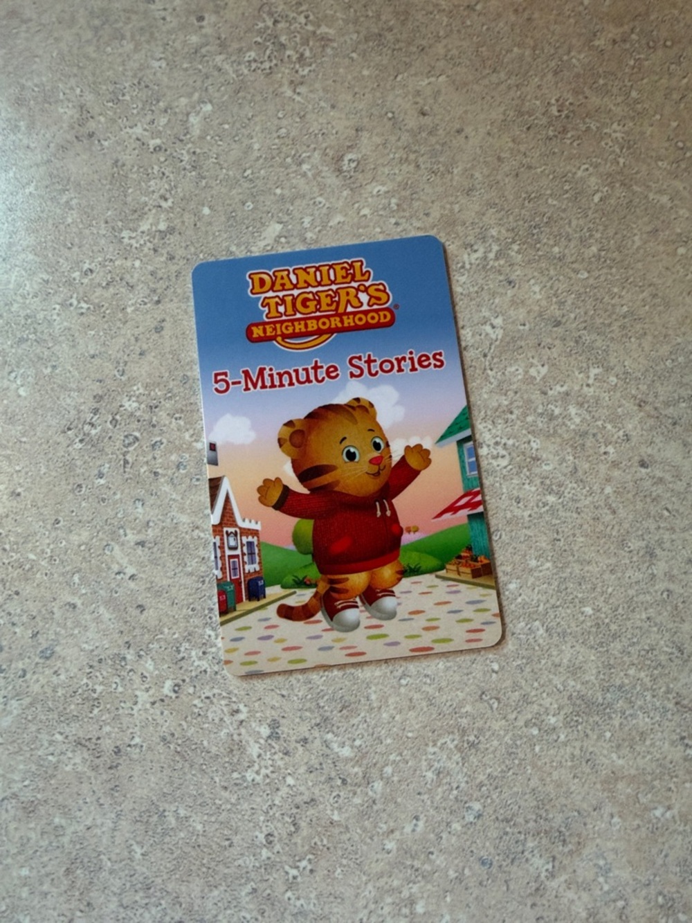 Daniel Tiger's Neighborhood 5-Minute Stories Card - Red Hoodie